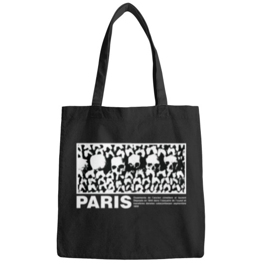 Discover Paris catacombs T-T- Bags