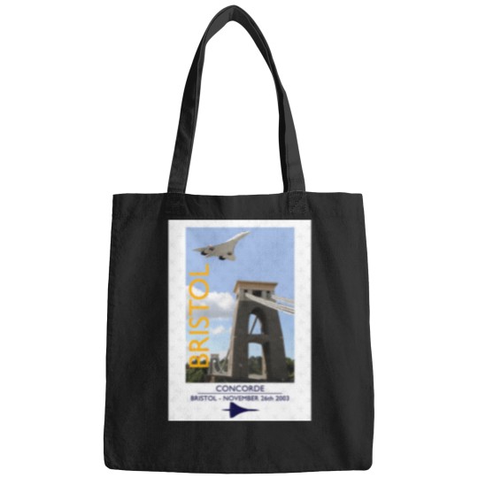 Discover Concorde - G-BOAF Return To Bristol 2003 Bags