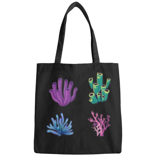 Discover Crustaceancore Coral Sticker Pack Bags