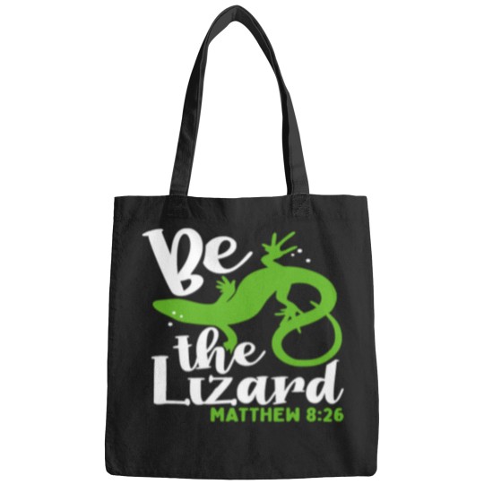 Discover Bible Verse Be The Lizard Matthew 826 Bags