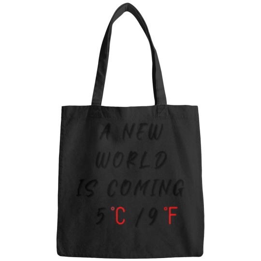 Discover A new world is coming 5 C9 F,Earth Day, wizard wordsmith Bags