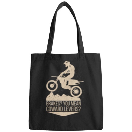 Discover Brakes You Mean Coward Levers Funny Motorbike Design Bags