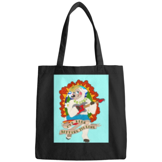 Discover Beach Bear- Sitting Too Long Bags