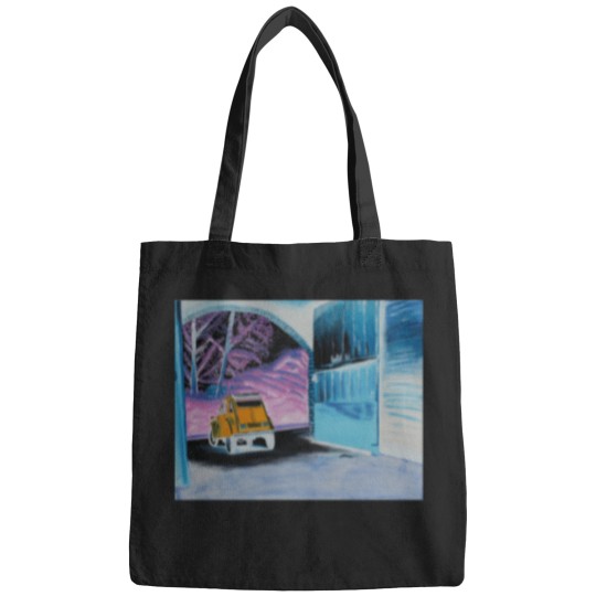 Discover Painting Citroenx 2Cv Negative Colors Bags