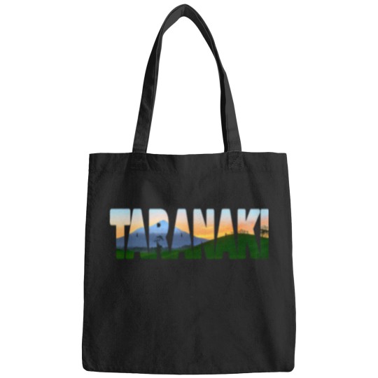 Discover TARANAKI Sunset with Mt Taranaki Bags