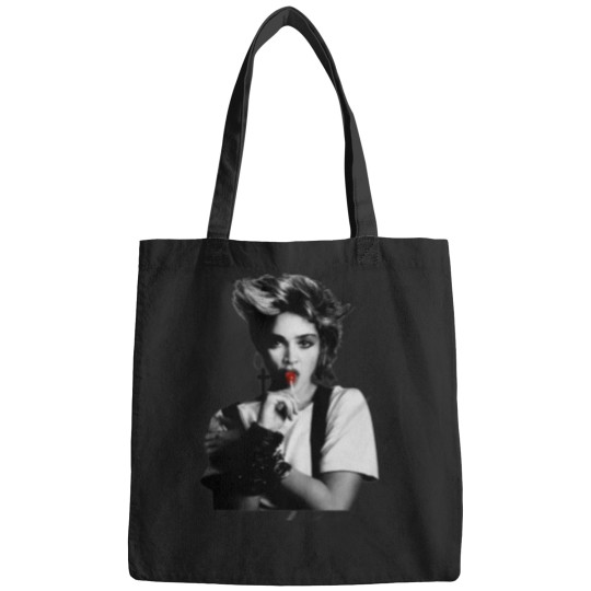 Discover Cool Madonna Lollipop Tour Cotton White Bags