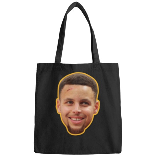 Discover Steph Currys Cut Head -Golden Statse (1) Bags