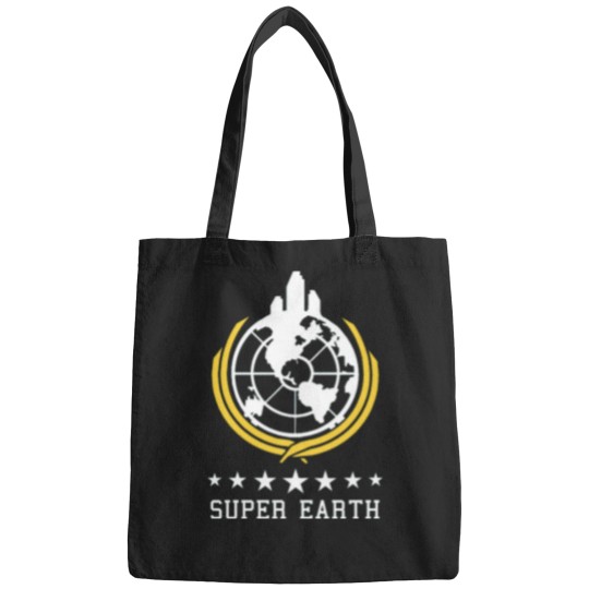 Discover Super Earth white Bags