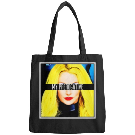 Discover My Prerogative Pop Art Britney T-Shirt Bags