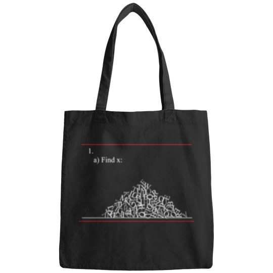 Discover Math Problem   T-Shirt Bags