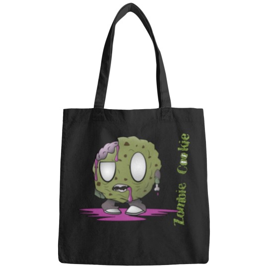 Discover Cute Spooky Undead Cookie Monster Bags