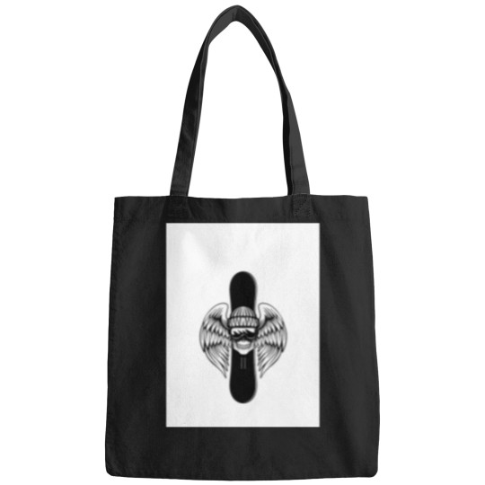 Discover Snowboard with skulls  -1 Bags