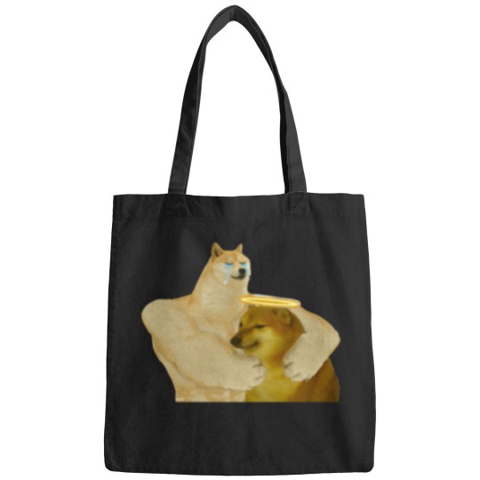 Discover Rip cheems dog - cheems famous meme  1 T-Shirt Bags