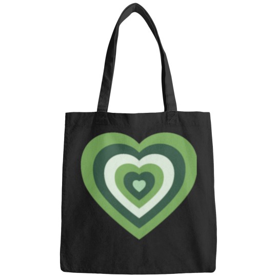 Discover Power Puff Girls Heart in Greens Bags