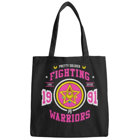 Discover Fighting Warrior T-Shirt Bags