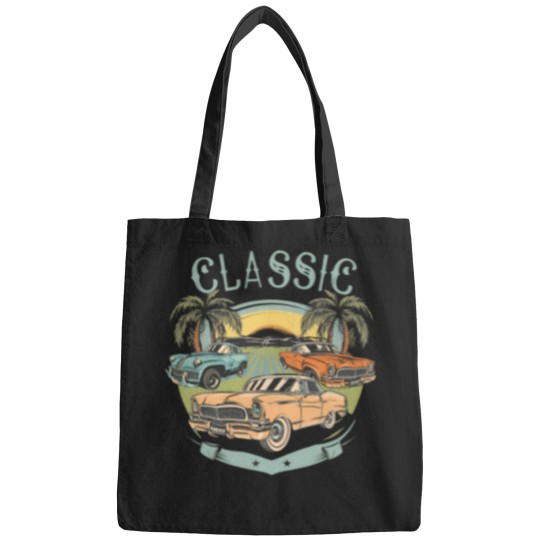 Discover Experience-The-Timeless-Elegance-Of-A-Classic-3-Car T-Shirt Bags