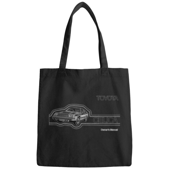 Discover TOYOTA CELICA OWNER&X27;S MANUAL   T-Shirt Bags
