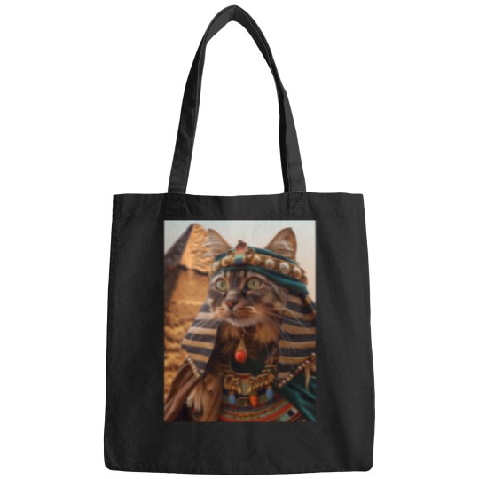 Discover Pharaoh Cat and Pyramid Bags