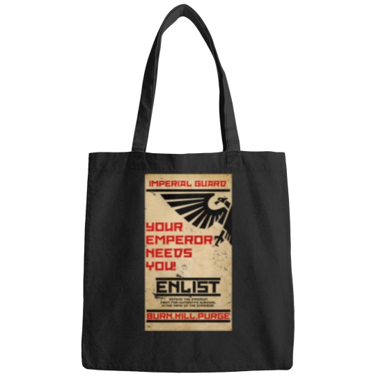 Discover your emperor need you imperial guard Bags