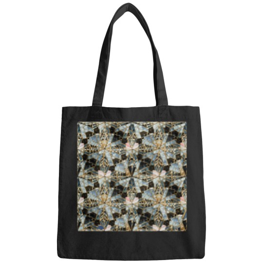 Discover Diva-Mosaic-Pattern T-Shirt Bags