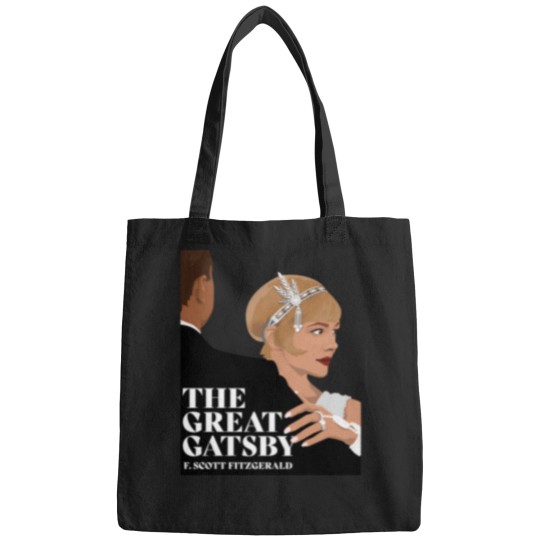 Discover The-Great-Gatsby-Minimalist-Art T-Shirt Bags