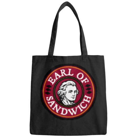 Discover Earl Of Sandwich (Restaurant) Logo Classic T-Shirt (1) Bags