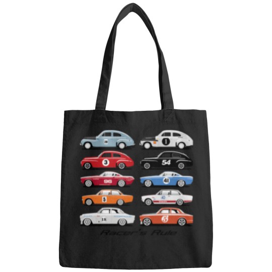 Discover Racer'S Rule T-Shirt Bags
