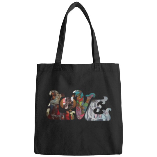 Discover Arthur-Lee-And-Love-Album-Logo T-Shirt Bags