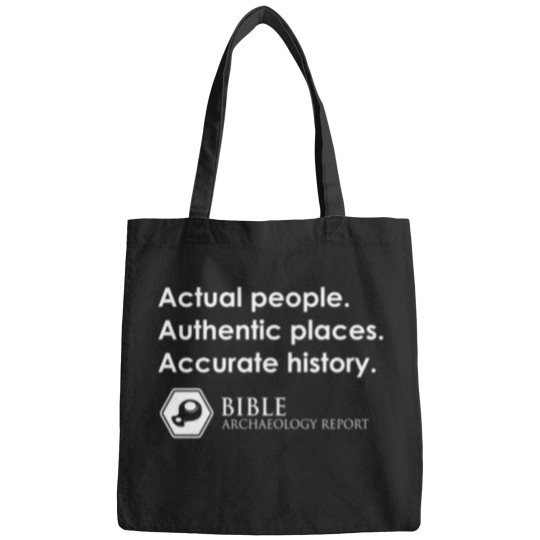 Discover Bible Archaeology Report T-Shirt Bags