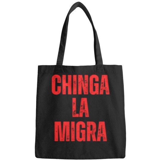 Discover Immigration Rightss Chinga la Migra 2025 Bags