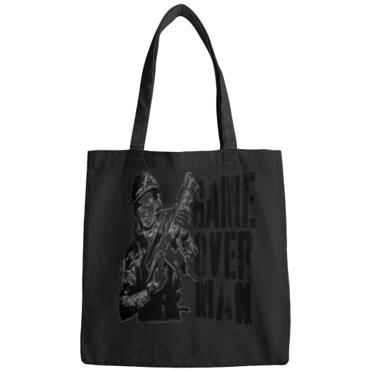 Discover Game-Over-Man T-Shirt Bags