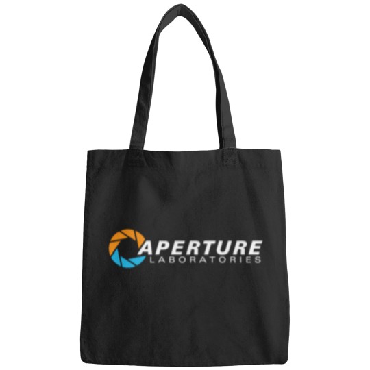Discover Portal  Aperture Science Logo Colors T-Shirt Bags