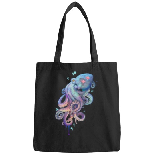 Discover Octopus T-Shirt Bags