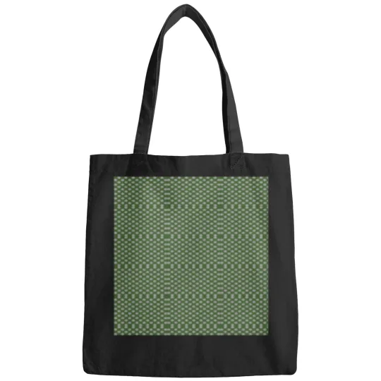 Discover Green-And-White-Polka-Dot-Pattern T-Shirt Bags