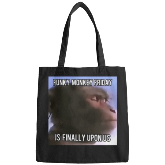 Discover Funky Monkey Friday Spoonkid T-Shirt Bags