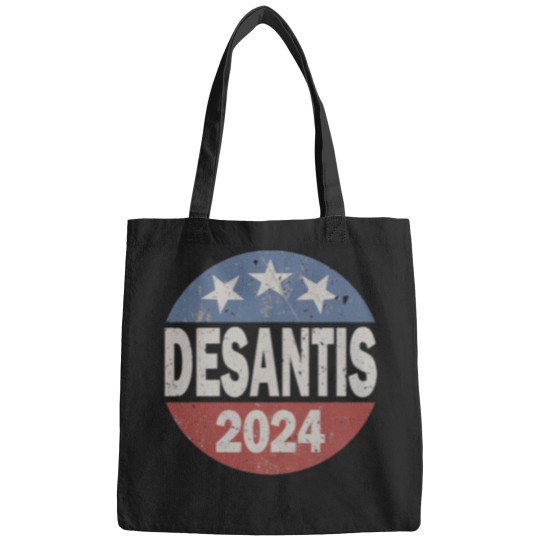 Discover Vintage Distressed DeSantis For President In 2024 Bags