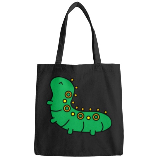 Discover Cute Happy Caterpillar Bags