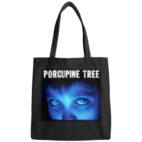 Discover Keep Calm and Listen to porcupine tree white (2) Bags
