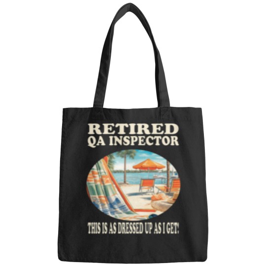 Discover Retired Qa Inspector - Relaxation Design Bags