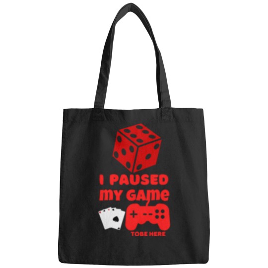 Discover i paused my game tobe here -funny -playing Bags