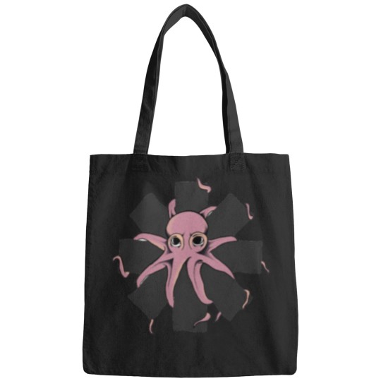 Discover logo octopus red hot chilli peppers Bags