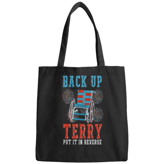 Discover Back Up Terry Put It In Reverse 4th July usas flags Fireworks Bags