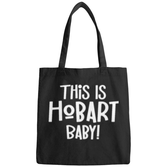 Discover This Is Hobart babys Tasmania Australia Capital City Bags