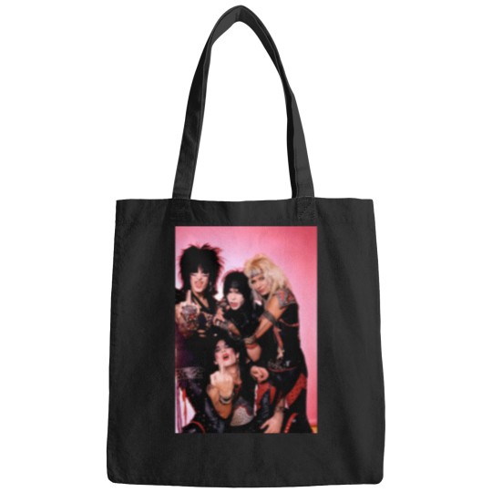 Discover style motley crue grup Bags