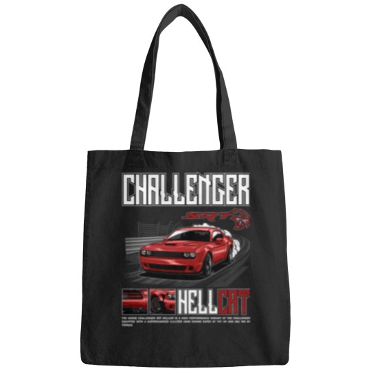 Discover Challenger-Srt-Hellcat T-Shirt Bags