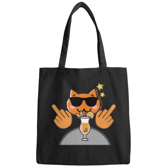 Discover Cool Cat Fk You Bags