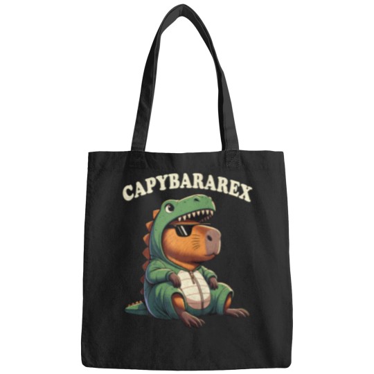 Discover Capybara For Funny Capybara Rodent Trex Dinausor Bags