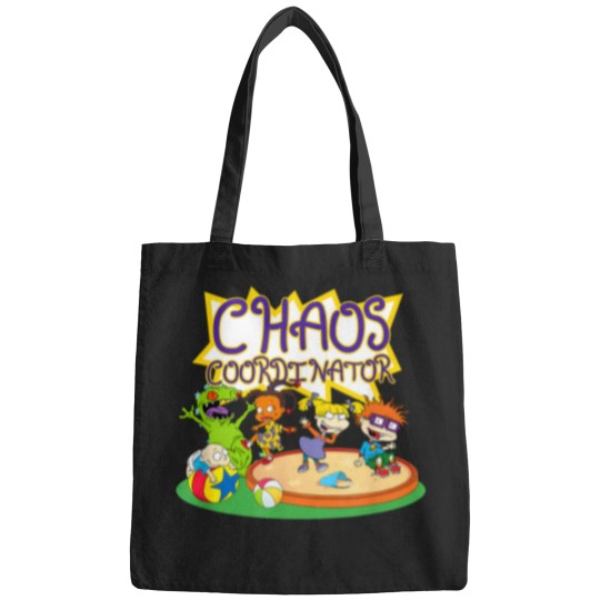 Discover Mademark-X-Rugrats---Chaos-Coordinator-T-Shirt Bags