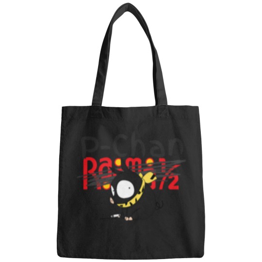 Discover P-Chan-Ranma-Logo-(Blue-Background)-Sillyfun-On-Redbubble.Com-(Lower-Quality-If-Stolen) T-Shirt Bags