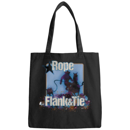 Discover Calf Roping Calf Roper Rodeo Rope Flank And Tie Novelty Bags